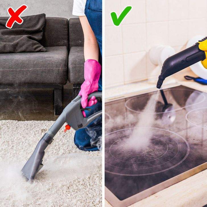 8 أشياء لا ينصح باستخدامها عند تنظيف المنزل