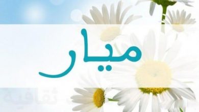 معنى اسم ميار