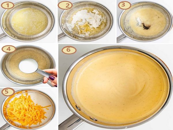 طريقة عمل الجبنة الشيدر السائلة في المنزل